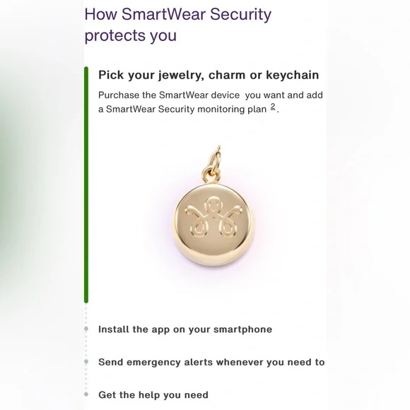 NIB Telus Invisaware Safety Keychain - Picture 10 of 12